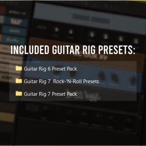 Native Instruments Guitar Rig is a powerful virtual guitar and effects studio offering a wide range of amps cabinets pedals and modular processing tools for crafting professional guitar and bass tones Featuring detailed amp modeling flexible routing high quality effects intelligent presets and real time performance controls it supports clean ambient crunch and high gain styles Perfect for guitarists producers and sound designers seeking versatile expressive and mix ready tone shaping