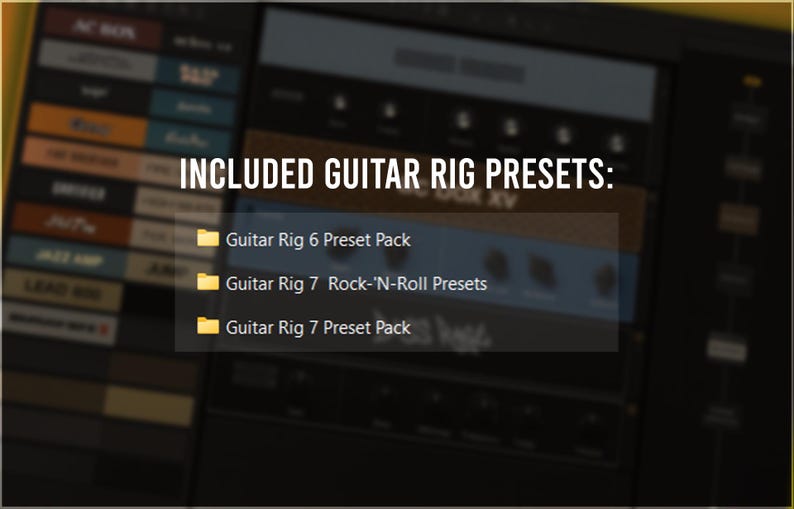Native Instruments Guitar Rig is a powerful virtual guitar and effects studio offering a wide range of amps cabinets pedals and modular processing tools for crafting professional guitar and bass tones Featuring detailed amp modeling flexible routing high quality effects intelligent presets and real time performance controls it supports clean ambient crunch and high gain styles Perfect for guitarists producers and sound designers seeking versatile expressive and mix ready tone shaping