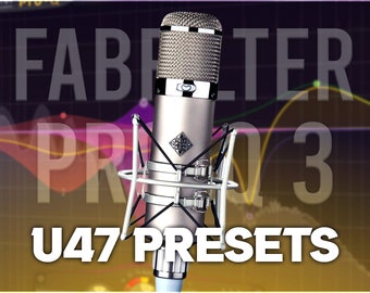 FabFilter Pro-Q 3 | Préréglages Telefunken U47