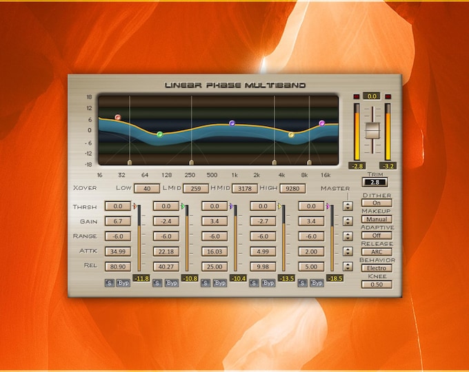 Waves Linear Phase Multiband Compressor | Preset Pack