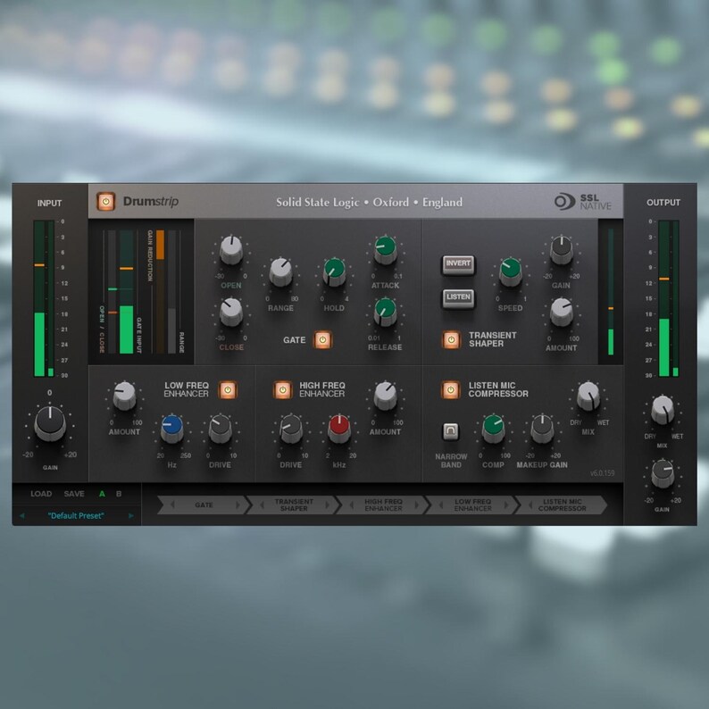 Ssl Plugin Chain SSL Native Drumstrip | Preset Pack - Etsy