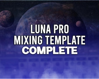 Universal Audio LUNA Pro | Professional Mixing Template