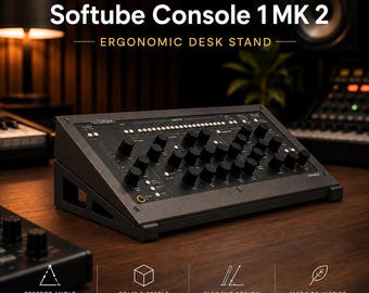 Softube Console 1 Mk II Stand - Ergonomic Desk Mount for Softube Mixing Controller