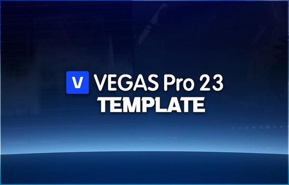 VEGAS Pro 23 - Professional Video Editing Template