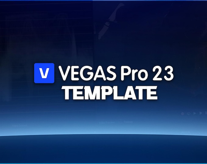 VEGAS Pro 23 - Professional Video Editing Template