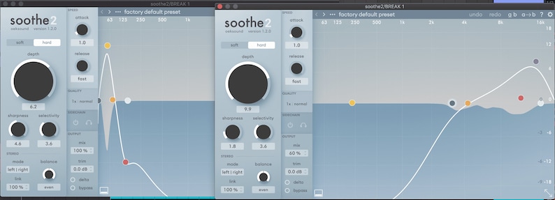 soothe2 plugin eq for mixing instruments and vocals for better sounds using vst plugin