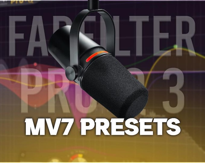 FabFilter Pro-Q 3 | Shure MV7 Presets