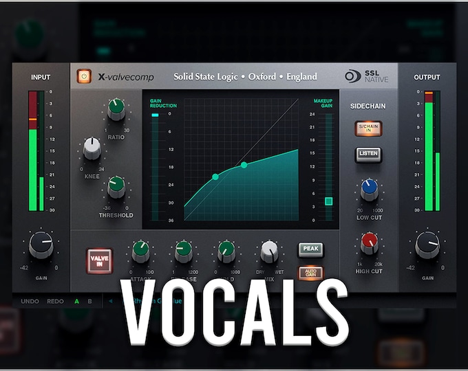 SSL Native X-ValveComp | Vocal Presets