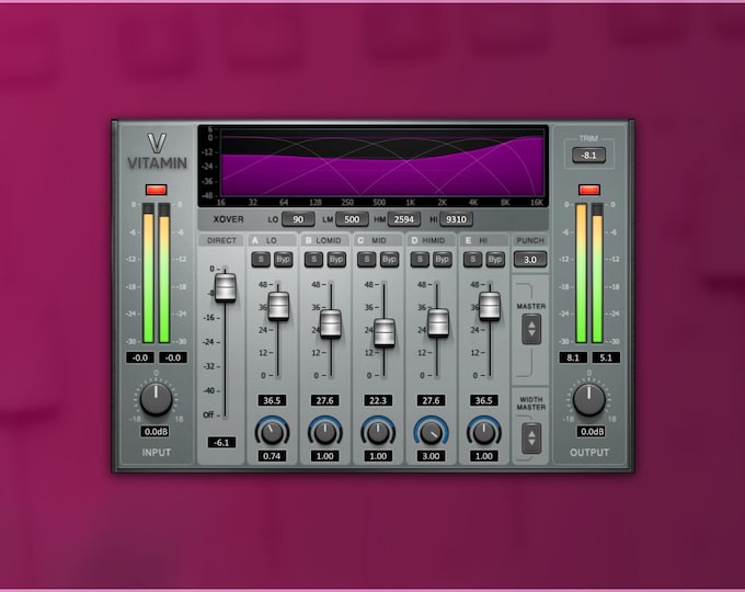 Waves Vitamin Sonic Enhancer | Preset Pack