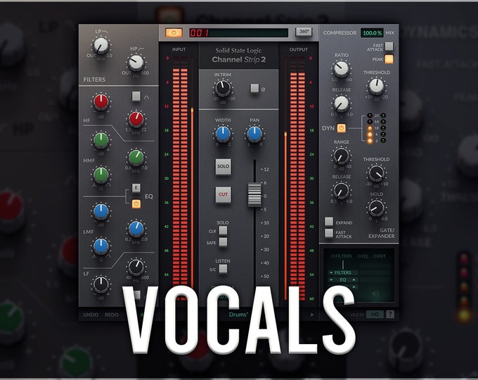 SSL Native Channel Strip 2 | Vocal Presets