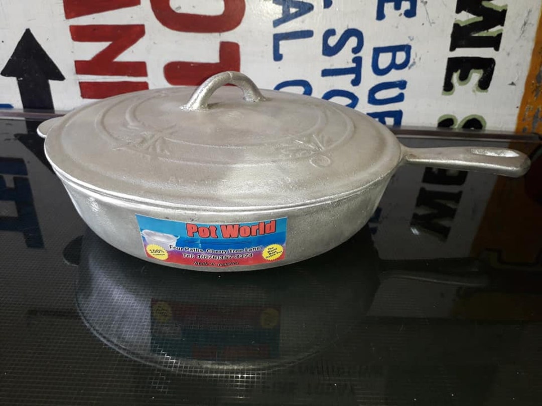 Jamaican Dutch Pot frying Pan Family's Size Etsy