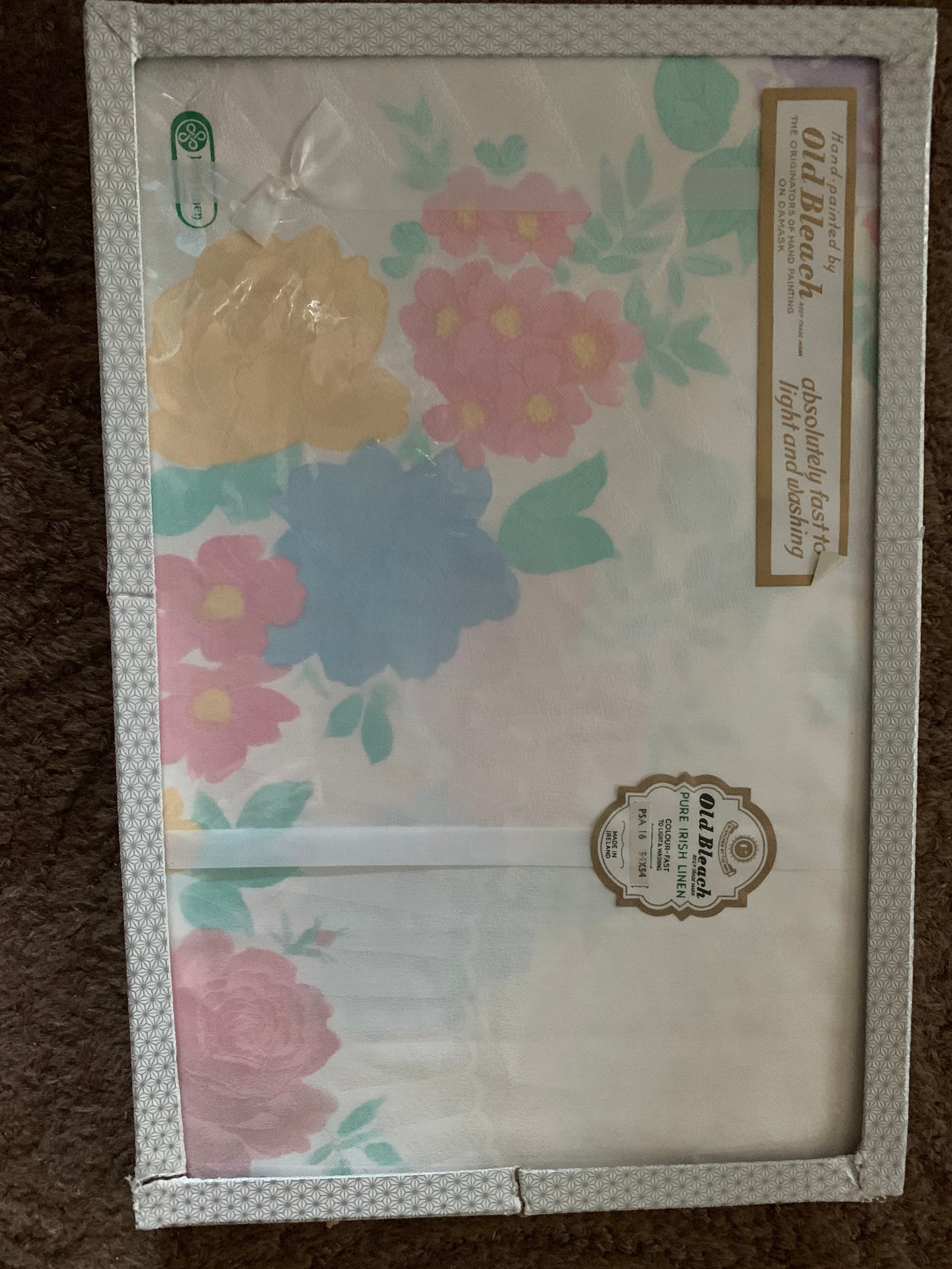 Old Bleach Irish Linen Etsy