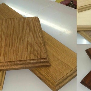 Wood Display bases and plinths CUSTOM MADE sizes