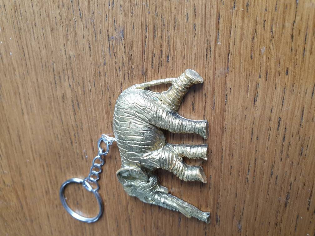 Custom Elephant Keyring Elephant Keyring Resin Keyring Etsy UK