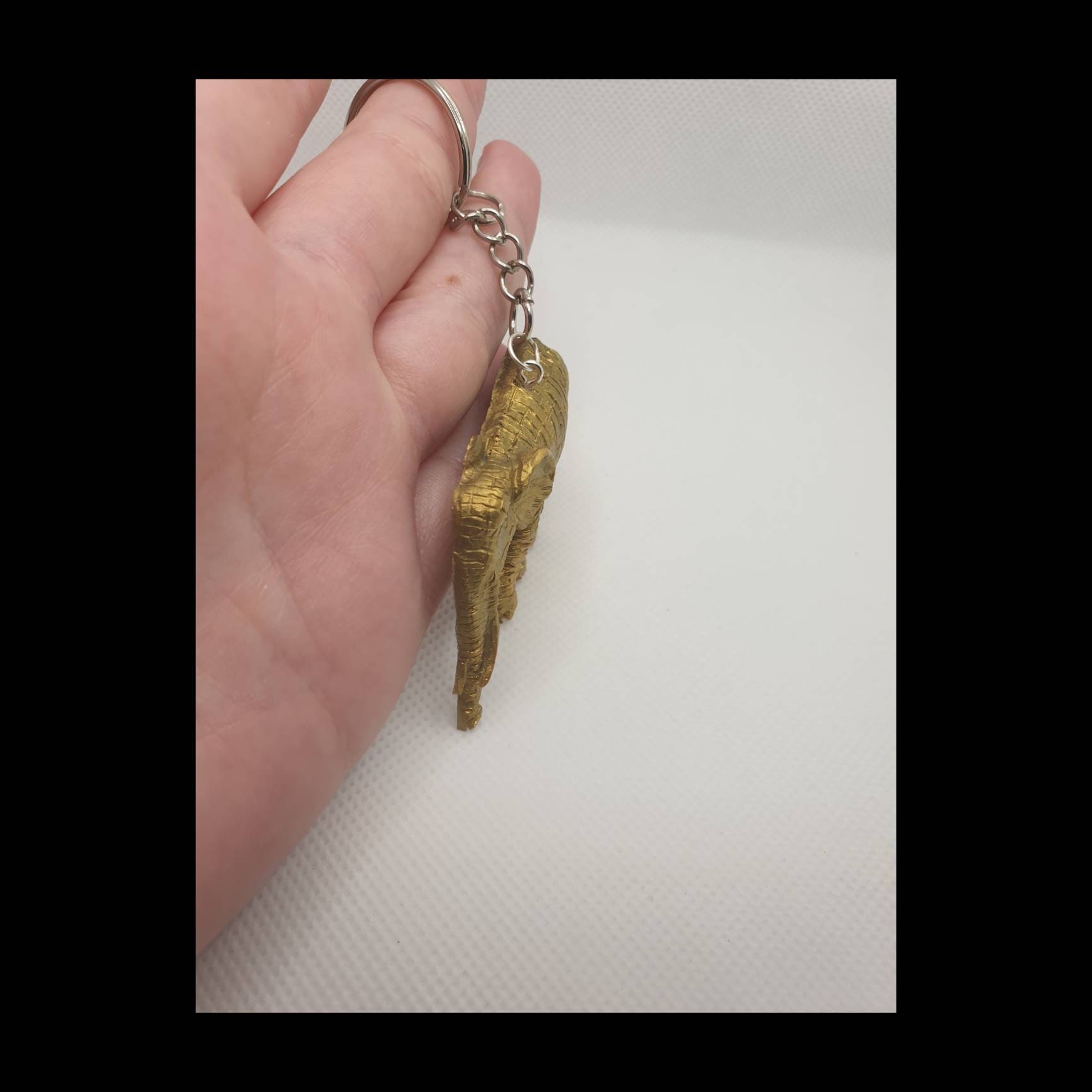 Custom Elephant Keyring Elephant Keyring Resin Keyring Etsy UK