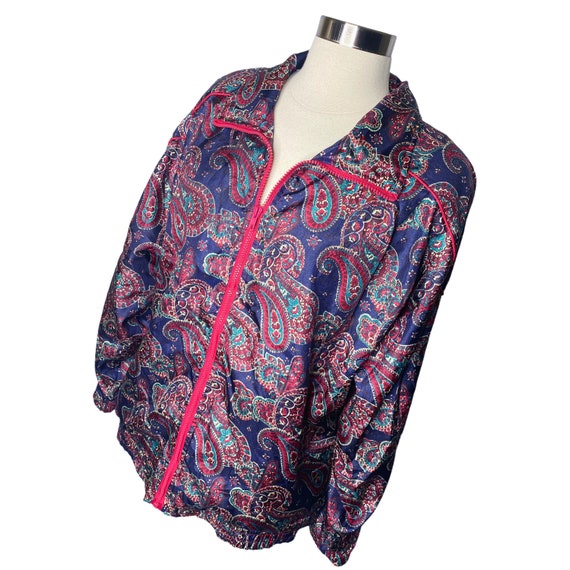 Vintage 90’s Jennifer Moore Activewear Paisley Pr… - image 2