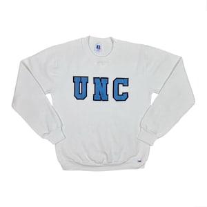 Vintage Russell Athletic University of North Carolina Crew Neck Size Small Sweatshirt Pullover Tar Heels Chapel Hill Preppy College Preppy bild 1