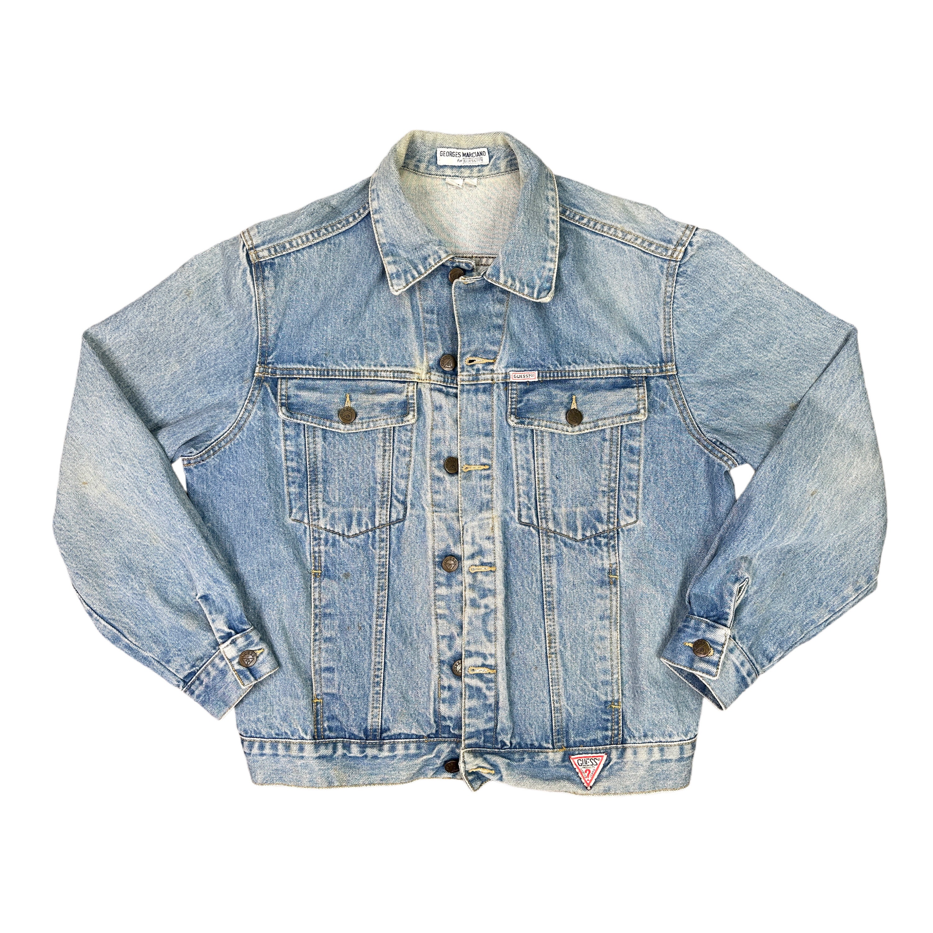 Vintage Georges Marciano for GUESS Denim Jacket Size Large Vintage Georges Marciano for GUESS Denim Jacket Size Large