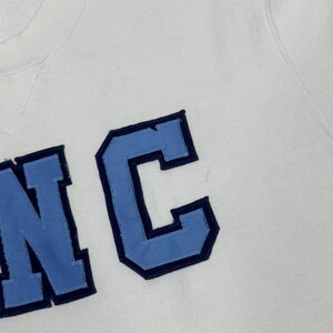 Vintage Russell Athletic University of North Carolina Crew Neck Size Small Sweatshirt Pullover Tar Heels Chapel Hill Preppy College Preppy bild 6