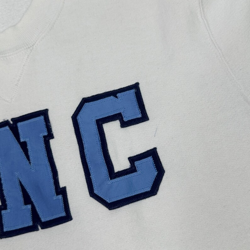 Vintage Russell Athletic University of North Carolina Crew Neck Size Small Sweatshirt Pullover Tar Heels Chapel Hill Preppy College Preppy bild 6