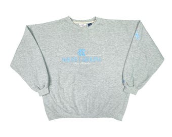 Vintage Crable Sportswear UNC Tar Heels Crew Neck Size XL University of North Carolina Chapel Hill College Preppy Athletic Sweatshirt Top