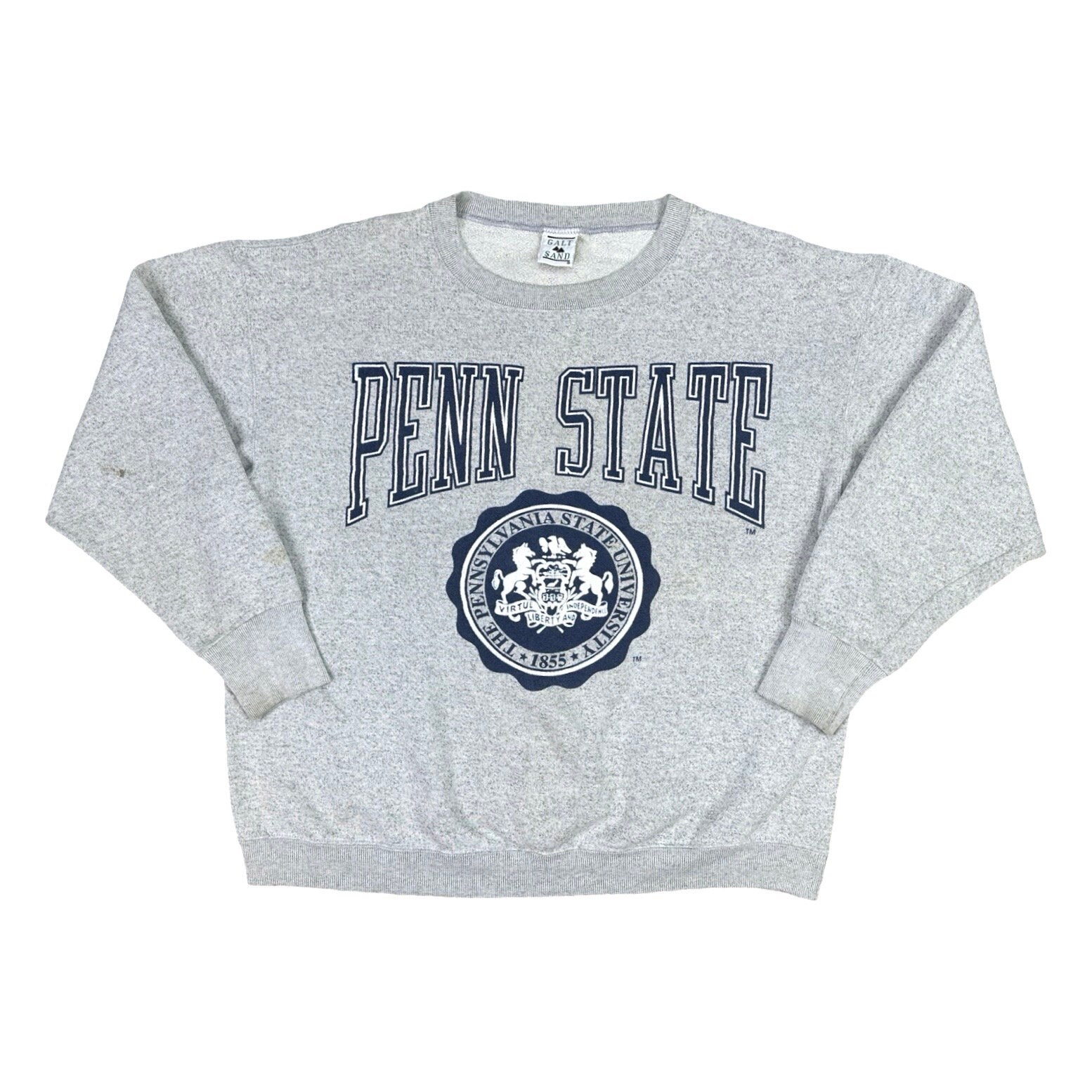 Vintage Galt Sand Penn State University Crew Neck Sweatshirt Size 