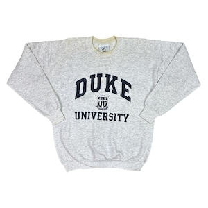 Vintage Duke University Store Duke University Crew Neck Size Medium College Sweatshirt Preppy Durham North Carolina Fratty Fleece