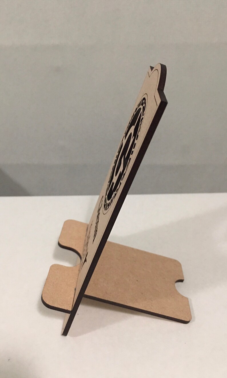 Personalized Cell Phone Stand Custom Order Wood Cell Phone Accessories