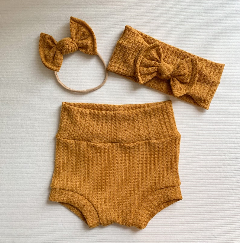 waffle knit matching set