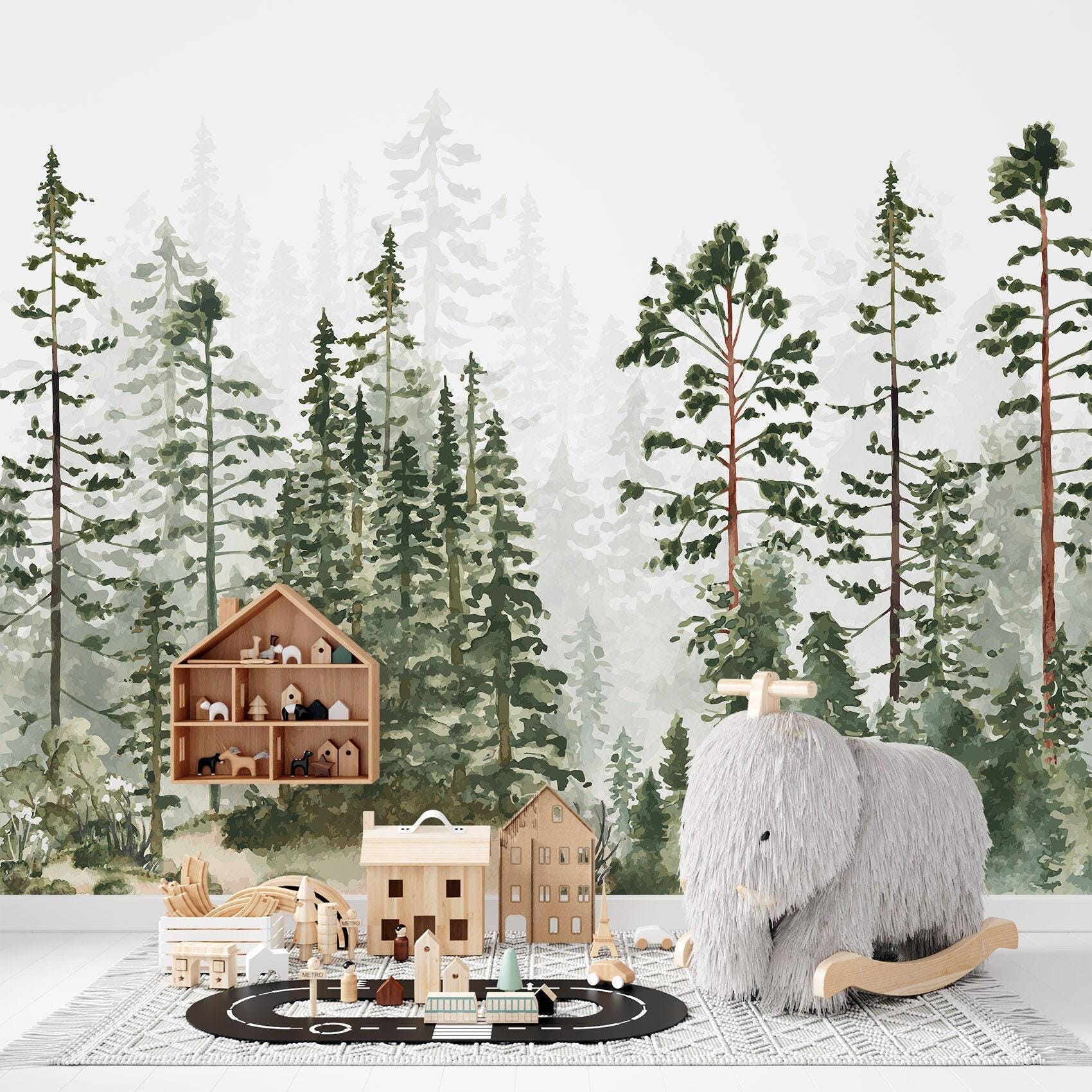 Woods Wallpaper Nursery