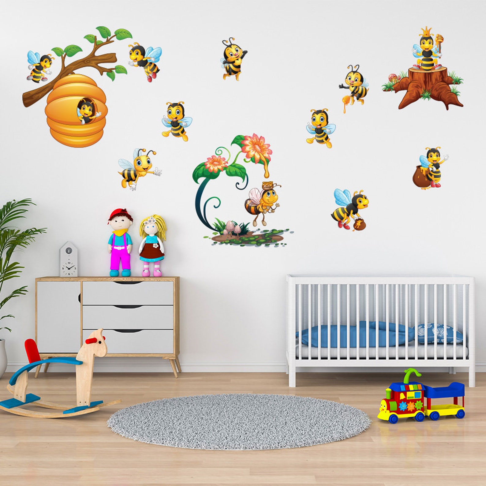 Adesivo Murale A Tema Scienza - Decorazione Chimica Per Pareti, 350x1150 Mm - Foto 9