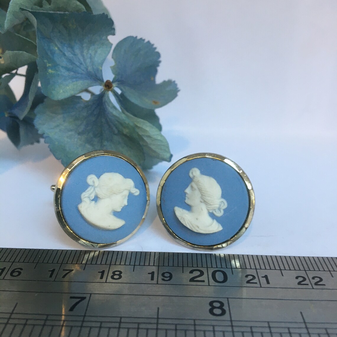 Vintage Wedgwood Cufflinks Stratton Wedgwood Jasperware Etsy