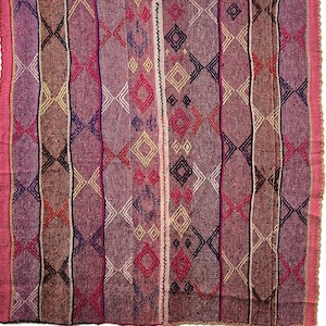 Peruvian textile, Textile handicrafts, Rug, Blanket, Natural Sheep,  Peruvian Ethnic Rug, handmade, Peruvian Cultures, 165cm x 153cm 3.10kg.