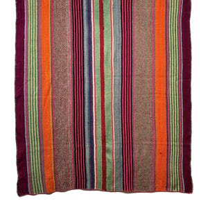 PERUVIAN COLORFUL RUG / Blanket/ Natural colors/ Frazada/ Carpet/ Home Decoration/ Premium Quality Teppich/ peruvian textile/ Andes/ Vintage