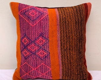 PERUVIAN colorful cushion case / Andean geometric patterns / Premium Quality / Pillow case / Home DECORATION / winter / CHRISTMAS/ Wholesale