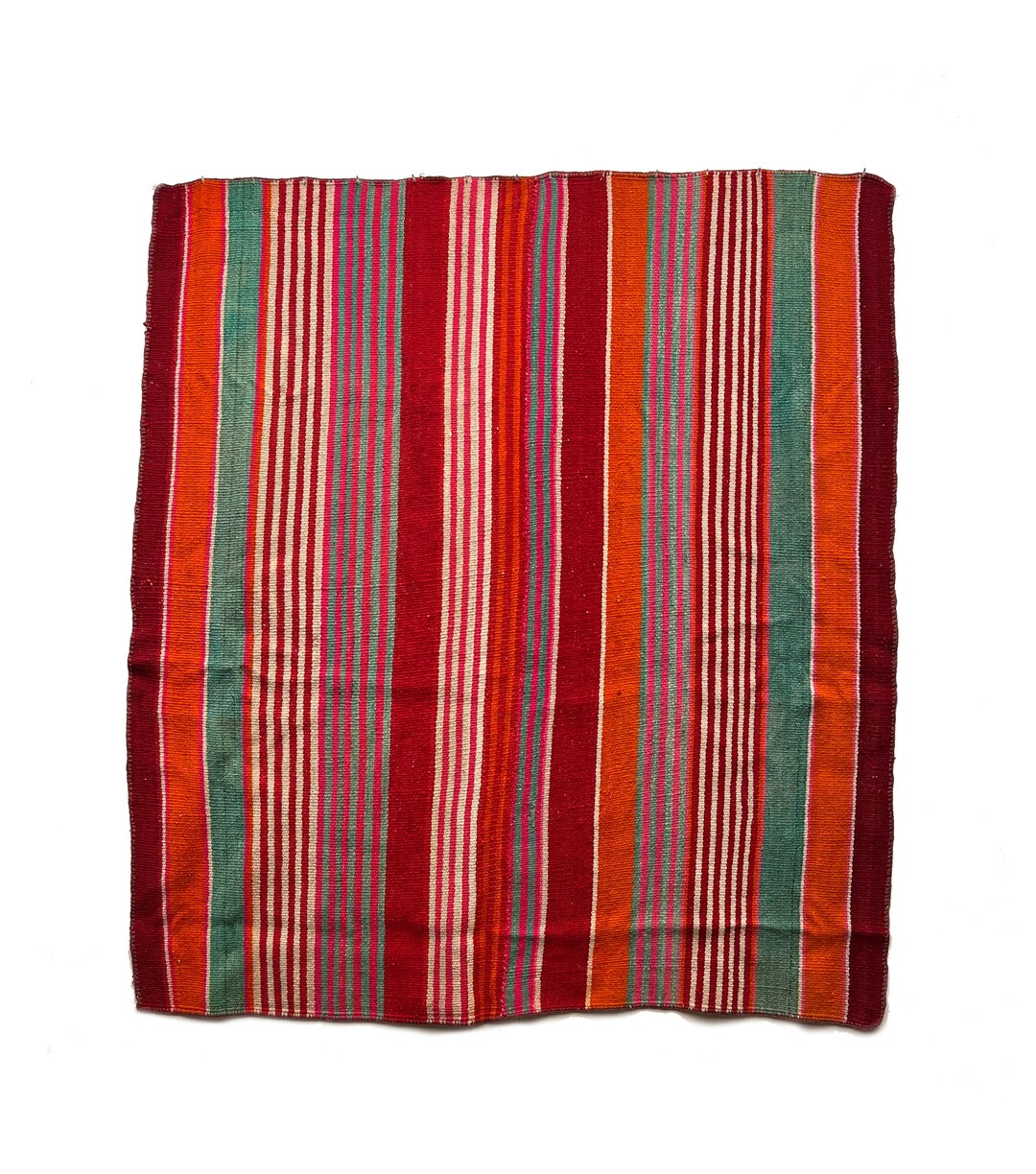 Peruvian Colorful Blanket / Rug / Blanket / Handmade / Textiles