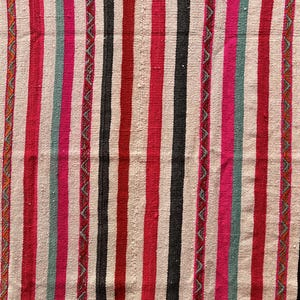 Peruvian textile, Textile handicrafts, Rug, Blanket, Natural Sheep,  Peruvian Ethnic Rug, handmade, Peruvian Cultures, 152cm x 162cm 2.65kg.