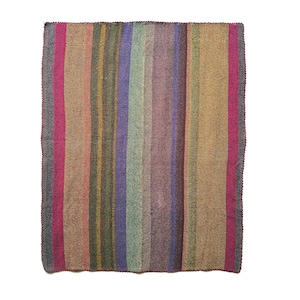 PERUVIAN Colorful RUG / Blanket/ Natural color/Frazada/ Carpet/ Home Decoration/ Premium Quality Teppich/Winter SALE/ Vintage / Runner