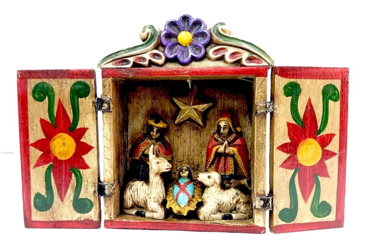 ペルーの手作り降誕レタブロ – アンデスのクリスマス民芸品 - Etsy 日本