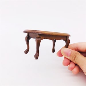 miniature Dollhouse 1:12 mini coffee table Micro landscape decorations Mini house supplies DIY accessories