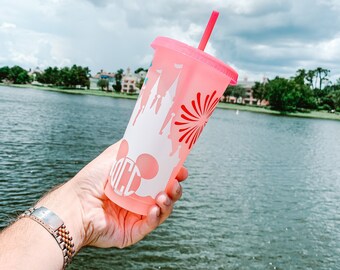 Monogram Disney inspired tumblers