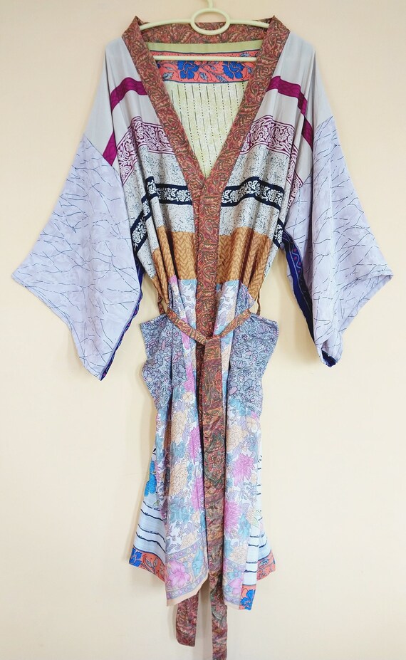 Sleepwear robes Nightdress Kimono Bathrobe kimono… - image 1
