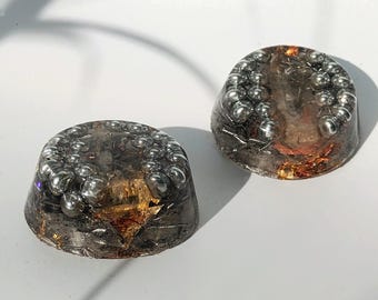 Tower Buster Buy 2 get one free. Lemurian Crystal,Sterling silver,Steel,Gold leaf.