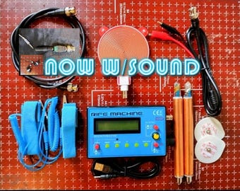 Rife/Clark/Schumann/Sine mejorado con generador de frecuencia de sonido.