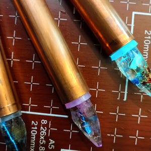Orgone Crystal Copper Frequency wands