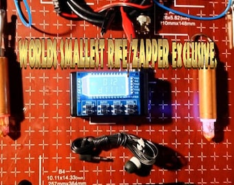 Zapper Rife/Clark aprimorado com toque nos dedos. Gerador de multifrequência.