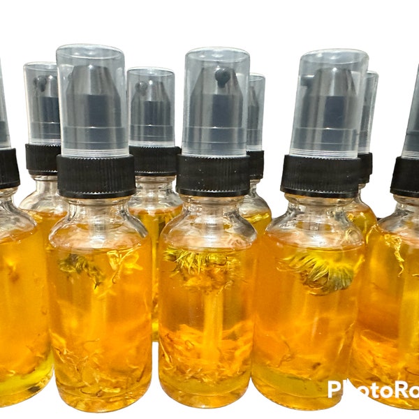Wholesale/Bulk- Start your own business, no label- Hydrating Body Oil, Calendula Oil, - Choose your Scent/size Options
