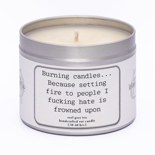 Best Friends Are Like Fat Thighs Funny Candle for Friend Etsy