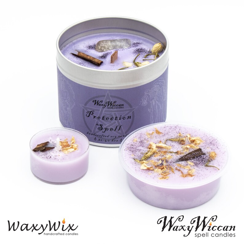 Wiccan Gift Set. Large Spell Candle Wax Melt Spell Jar and Etsy