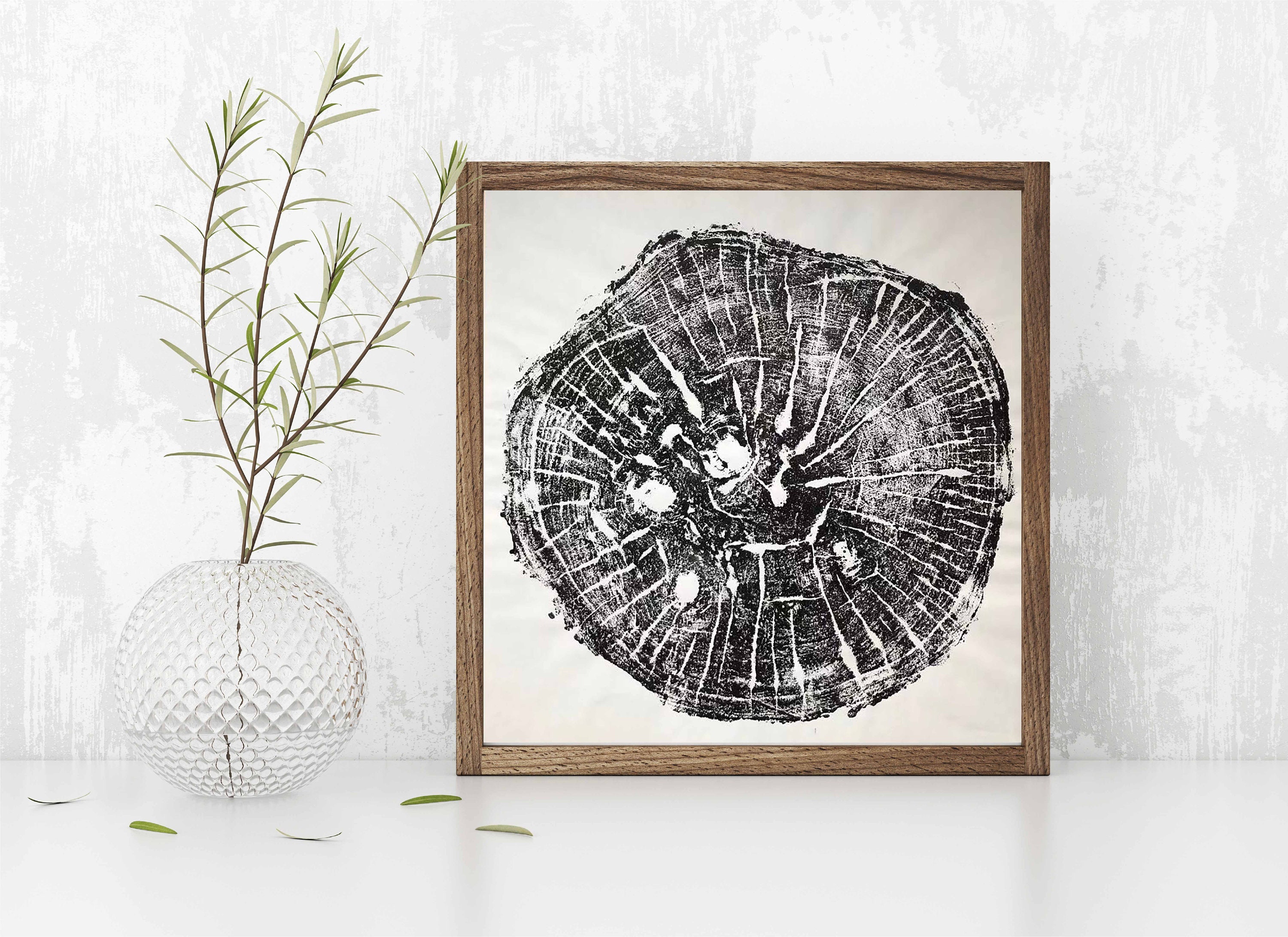 Handmade Maple Tree Ring Art 2020 in Tree Stump Print Tree - Etsy Singapore